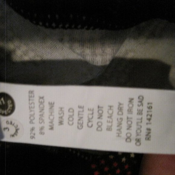 Lularoe TC Stars and Chevrons Leggings - Picture 3 of 3